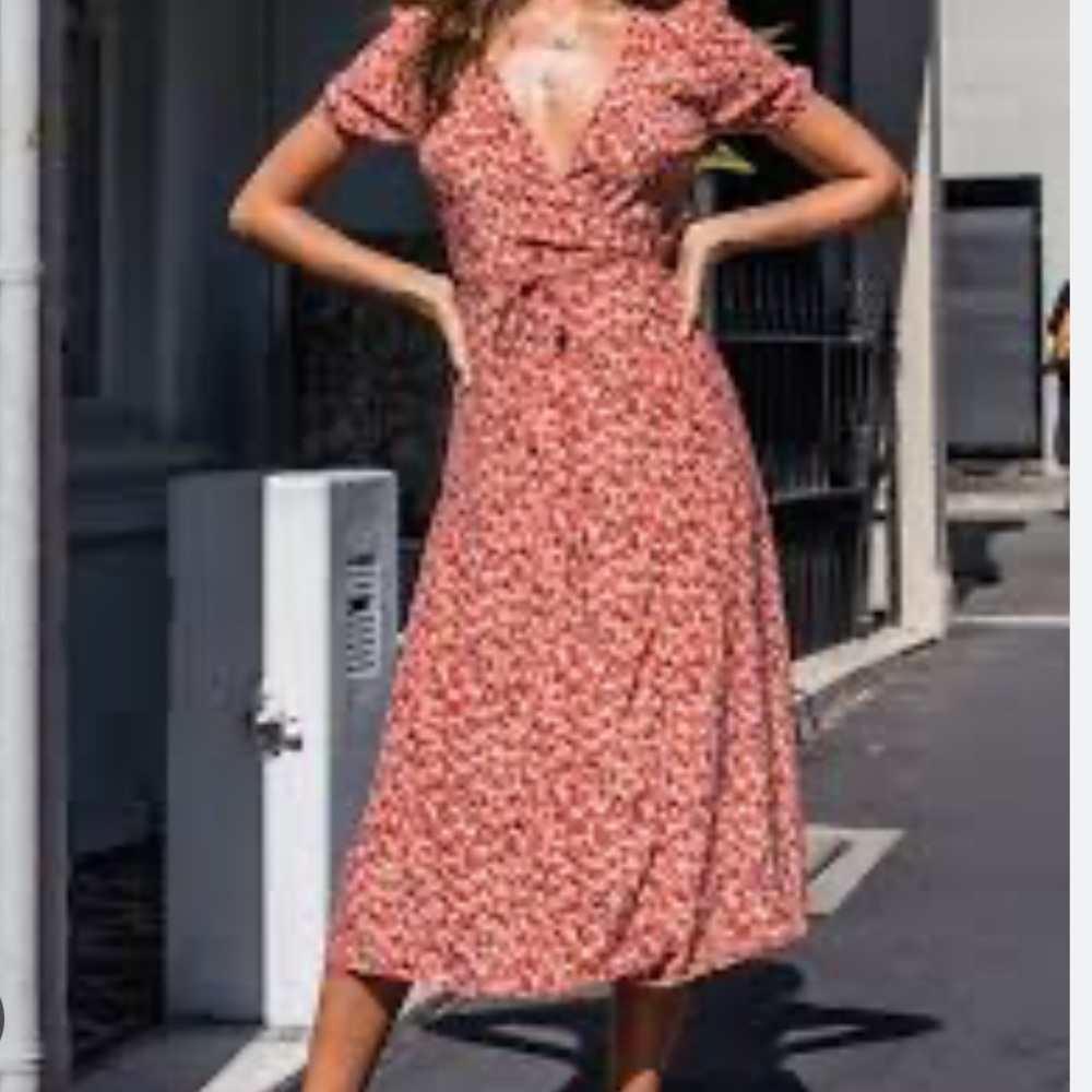 Kookai Wrap Sundress, size 36 (2)